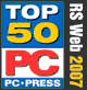 Naslovi.net među TOP 50 sajtova u Srbiji u 2007. godini po izboru časopisa PC